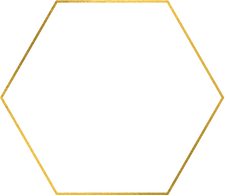 Gold Hexagon Border